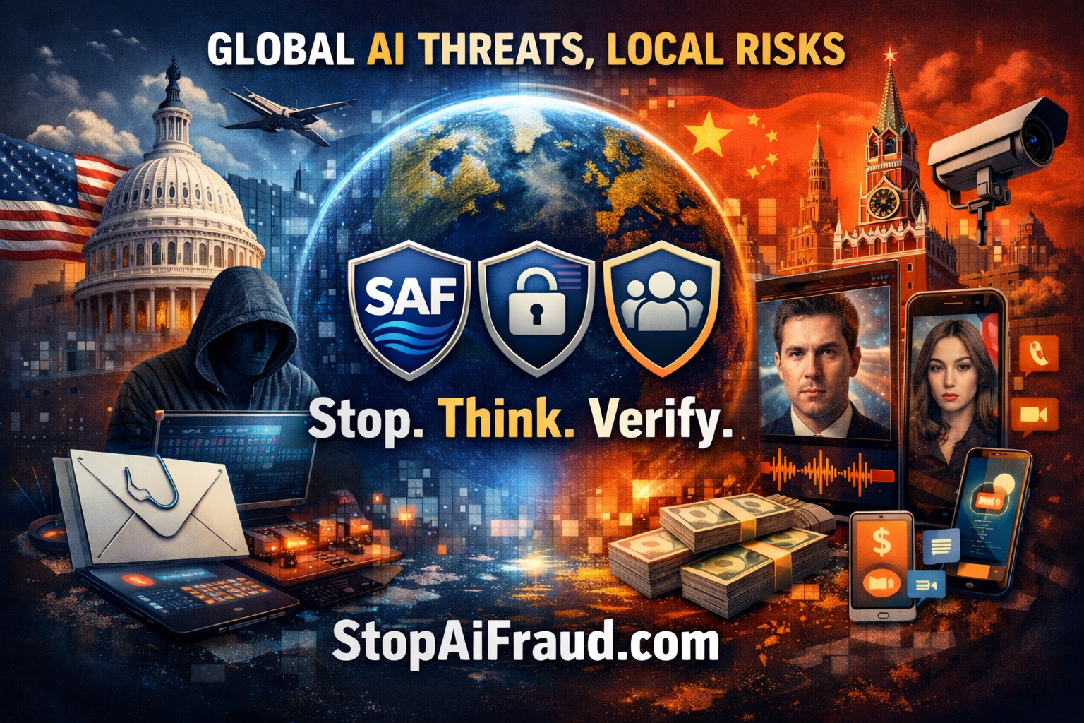 Global AI Threats, Local Risks - StopAiFraud.com